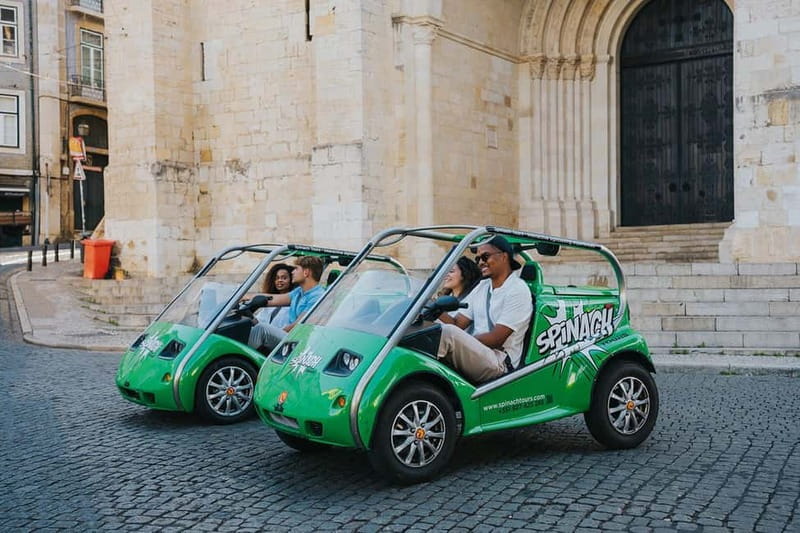 Lisbon: GPS-Guided Spinach Tour by Electric Car - Why Lisbon on a three-wheeled electric pod feels different