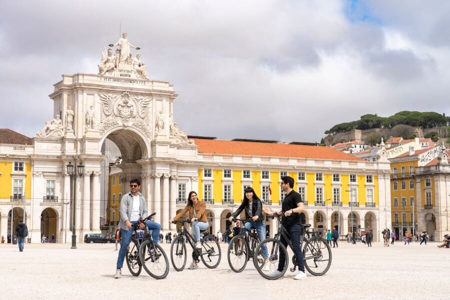 Lisbon: Guided Bike Tour, Helicopter Flight, and Boat Trip - Bairro Alto and the walk through Lisbon’s “why it looks like this”
