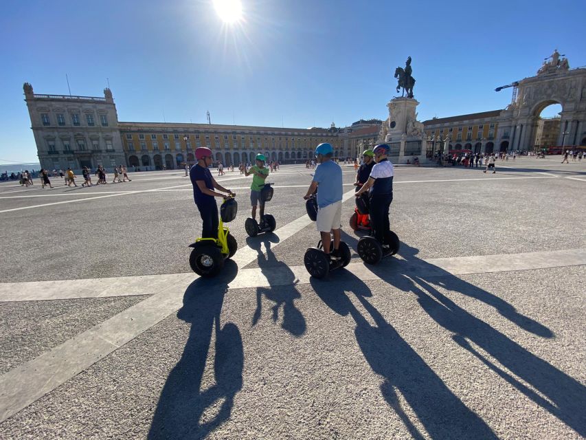 Lisbon: Guided Riverside Segway Tour - The marina stop and the 25 de Abril Bridge photo moment