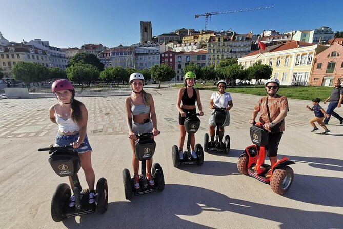 Lisbon Highlights Guided Segway Tour - Start at Cais de Santarém, gear up with ponchos and a helmet