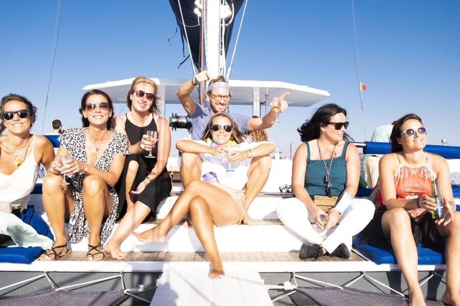 Lisbon: Luxury Private Sailing Boat Cruise on River Tagus - From Doca do Bom Sucesso to the 25 de Abril Bridge