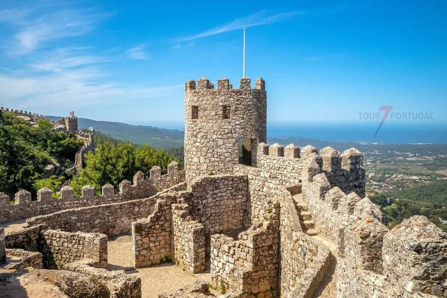 Lisbon: Pena Palace, Moorish Castle, Qta. Regaleira & Sintra - Cabo da Roca and Cascais: where the Atlantic does the talking