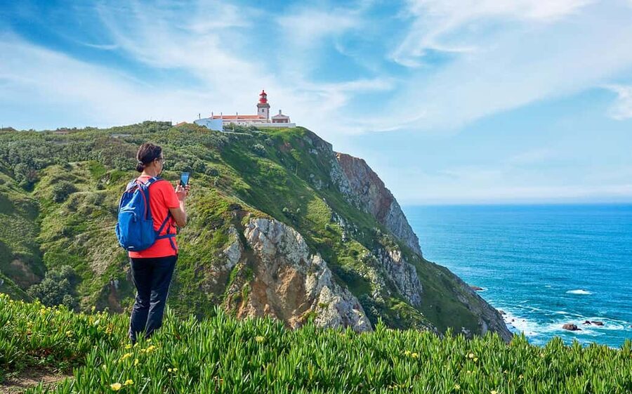 Lisbon: Pena Palace, Sintra, Cabo da Roca & Cascais Day Tour - Pena Palace grounds, guided viewing, and the big-ticket detail: interiors are not included