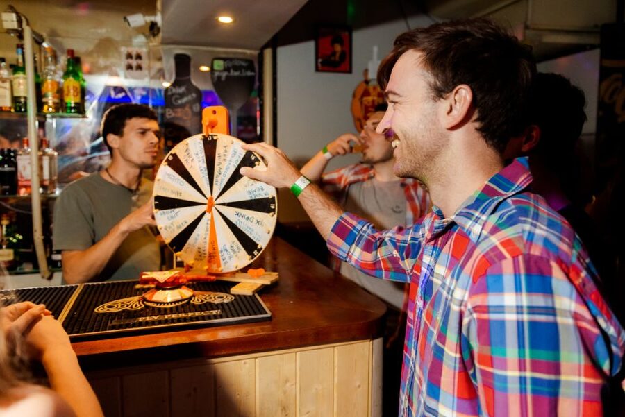 Lisbon PinkStreet Pubcrawl: 1hOpen Bar, Shots,VIP Club Entry - Price and logistics: when $23 feels like more than just drinks