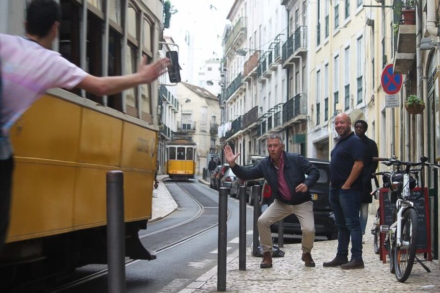Lisbon: Portuguese Petiscos Tasting Tour by E-Bike - Pombaline Downtown: wide streets rebuilt after 1755