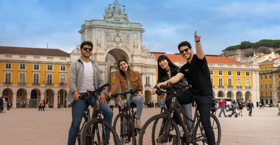 Lisbon: Private Boat Trip, Guided Walking Tour, Bike & Tram - The Yellow Tram Plan, and What to Do If It Is Offline