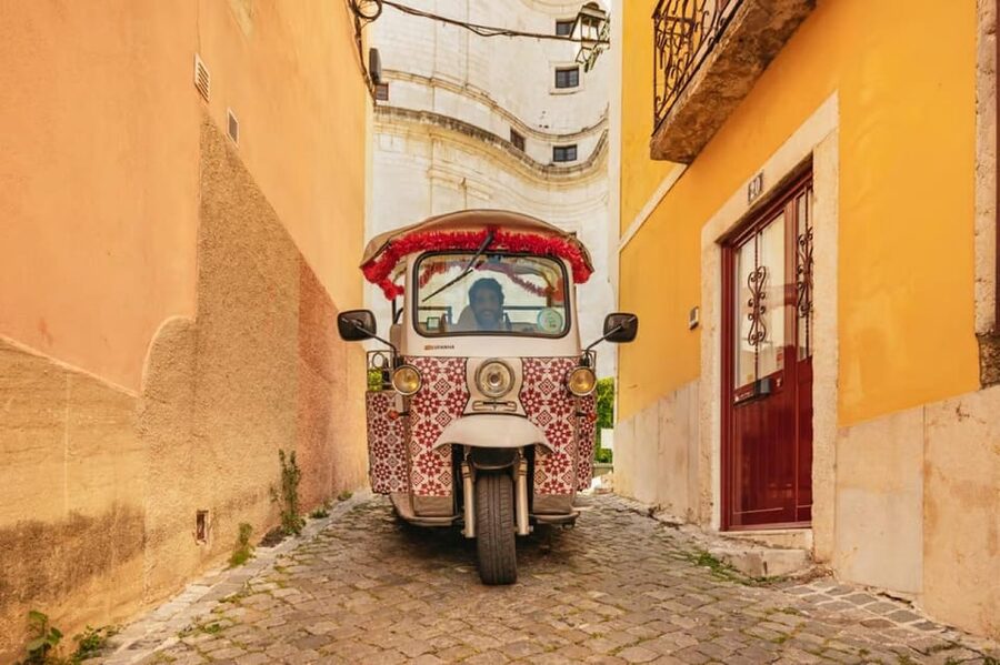 Lisbon: Private Guided Tuk-Tuk Tour with Hotel Pickup - Rossio Square and Santa Justa Lift: start smart, then climb with purpose
