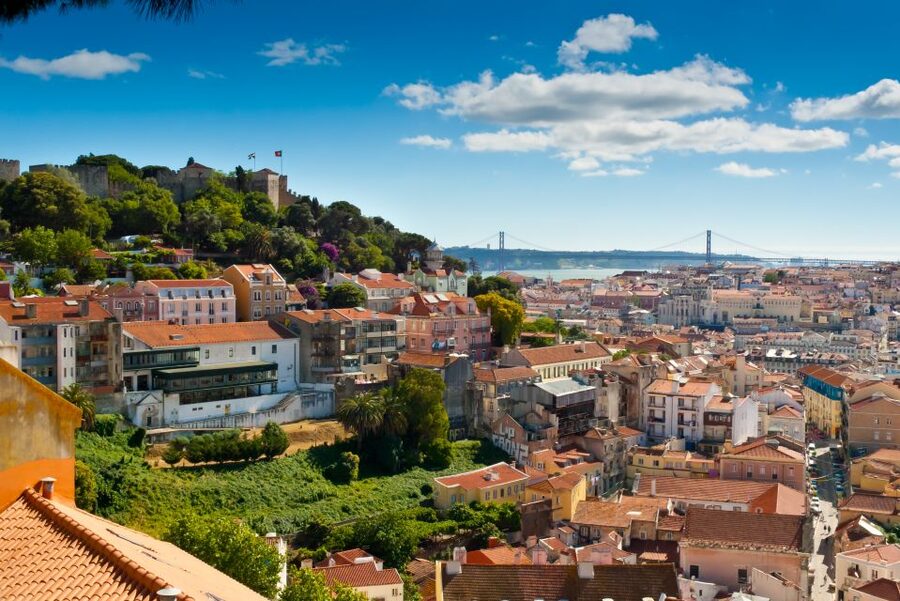 Lisbon: Private Half-Day Tour with Hotel Pickup - 25 de Abril Bridge and King Christ Statue: the view part is the point