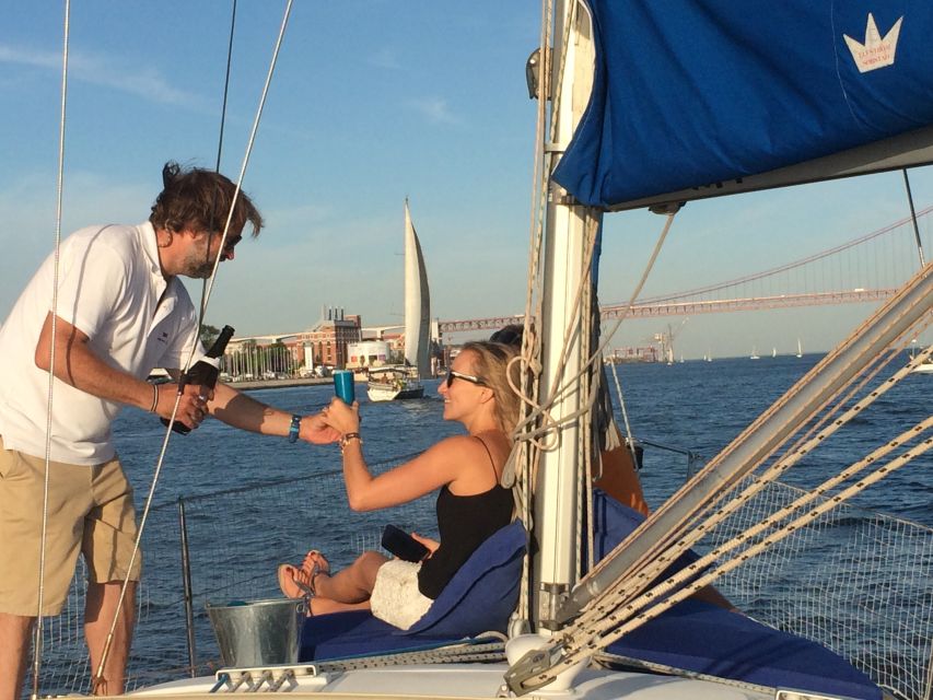 Lisbon: Private Sunset Sailing Tour with Champagne - On-Board Comfort: Welcome Drinks, Blankets, and Real Privacy