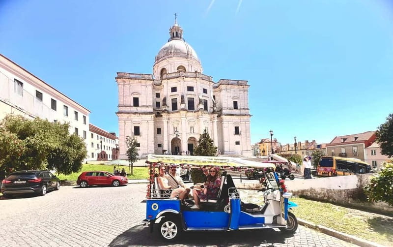 Lisbon: Private Tuk Tuk Tour with Polaroid Photos - The route from Praça Dom Luís I through Alfama to the riverfront