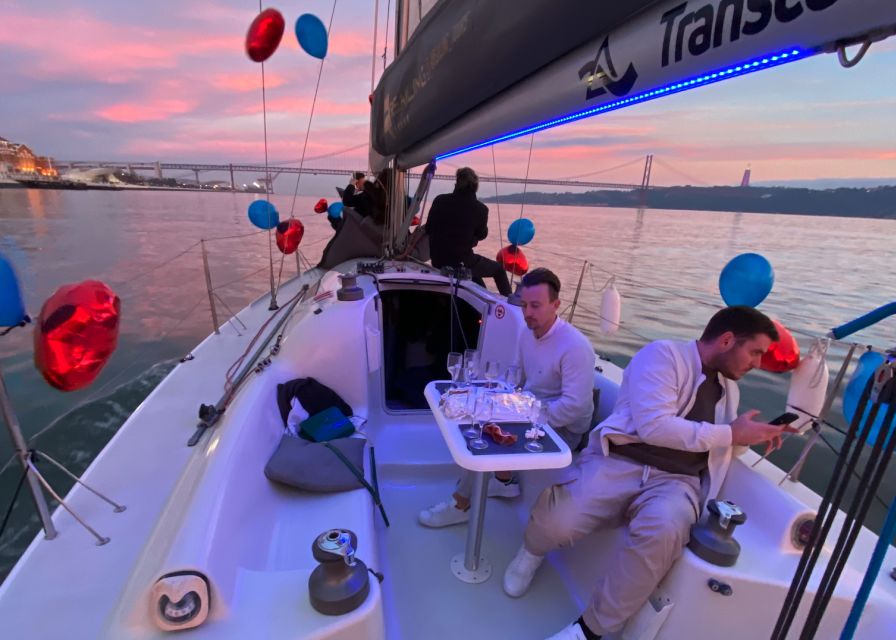 Lisbon: Sailboat Tour w/ Local Guide and Open Bar Green Wine - Meeting Under the 25 de Abril Bridge, Then the Fast Safety Brief