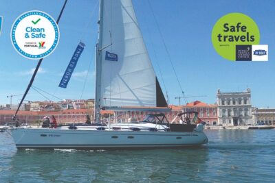 Lisbon Sailing Tour on a Luxury Sailing Yacht with 2 Drinks