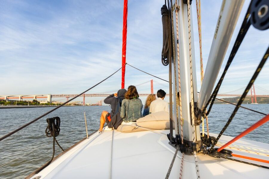 Lisbon: Sailing Tour on the Tagus River - Helping the crew sail vs relaxing on deck