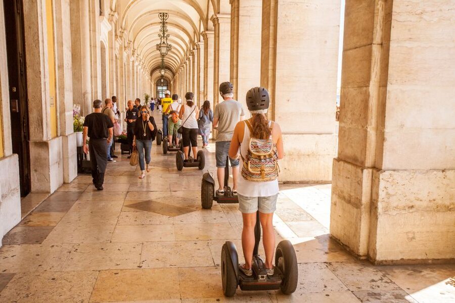 Lisbon: Segway Medieval Tour of Alfama and Mouraria - Portas do Sol terrace: the view break you’ll remember