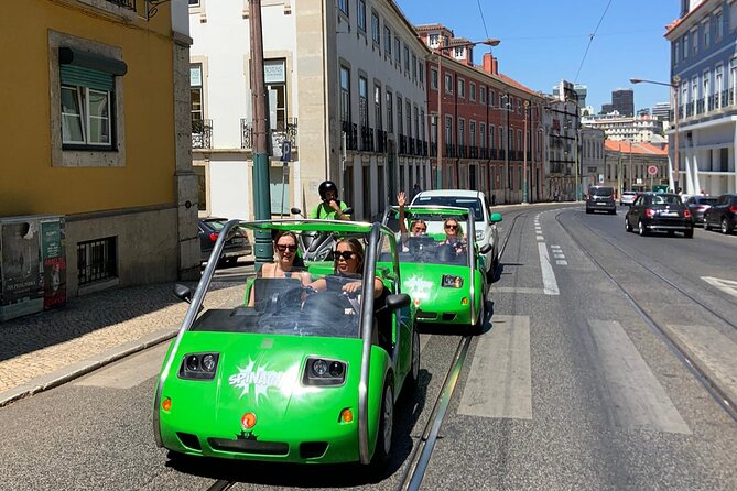 Lisbon Self-Drive Sightseeing Tour in an Electric Car - Driving reality: seats, steering, and cobblestones