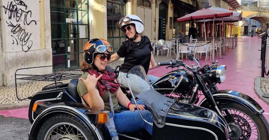 Lisbon: Sidecar Tour - Sidecar viewpoints and hills handled with style