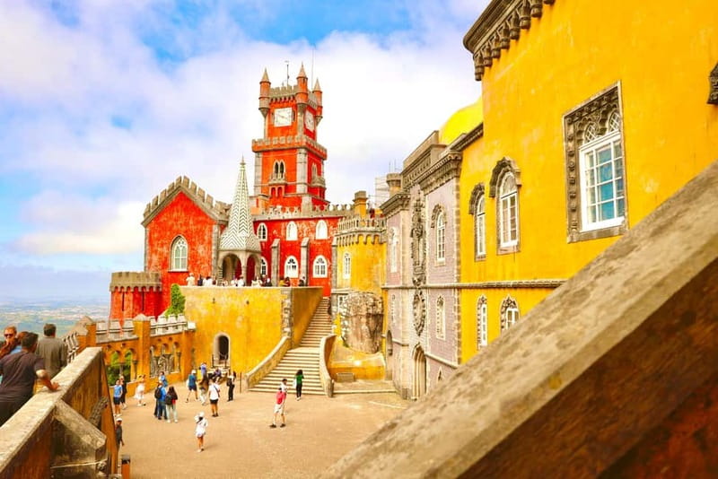 Lisbon: Sintra, Pena, Cascais & Cabo Day Tour with Tickets - Meeting at Av. da Liberdade 11B, Then Rolling in a Mercedes Van