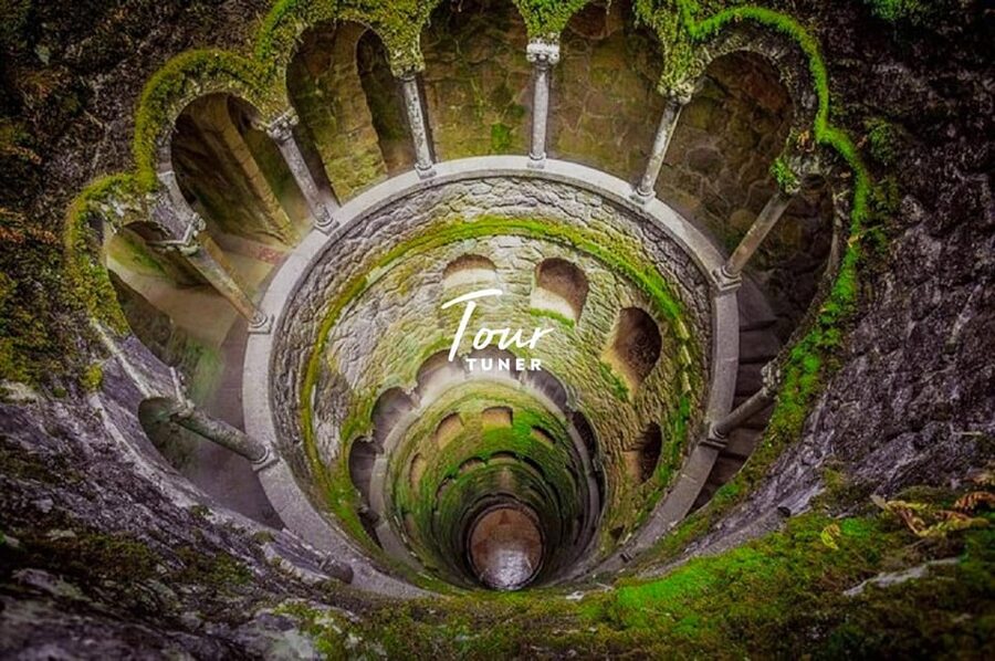 Lisbon: Sintra, Pena, Regaleira, Cabo da Roca & Cascais - A guided walk in Sintra town, then Quinta da Regaleira
