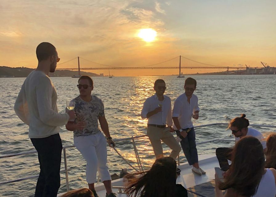 Lisbon: Sunset Cruise with Drinks and Snacks - The 25 de Abril Bridge Moment You Will Remember