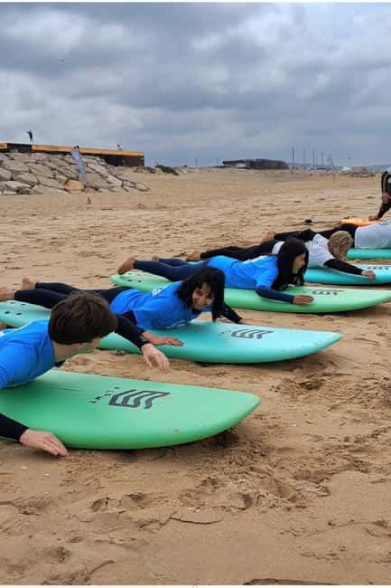 Lisbon Surf Guide - Surf class & Pick Up - What happens at the beach before you touch a board