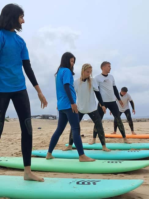 Lisbon Surf Guide - Surf class & Pick Up - Equipment and what you get for $58