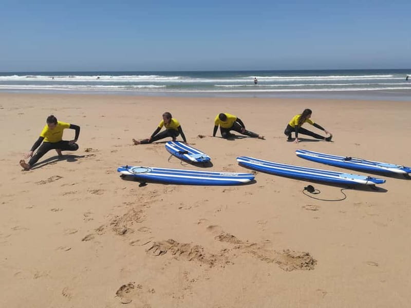 Lisbon: Surfing Lesson on Costa de Caparica Beach - Private lesson option: when a small group is still not small enough