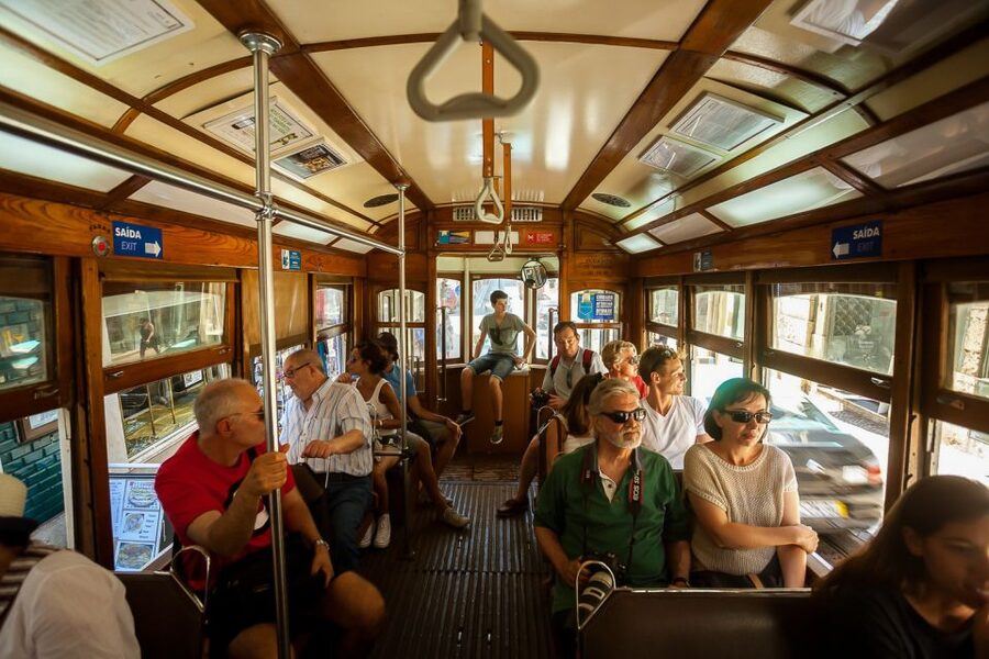 Lisbon Tram No. 28 Ride & Walking Tour - Alfama on foot: narrow streets, steep steps, and small squares