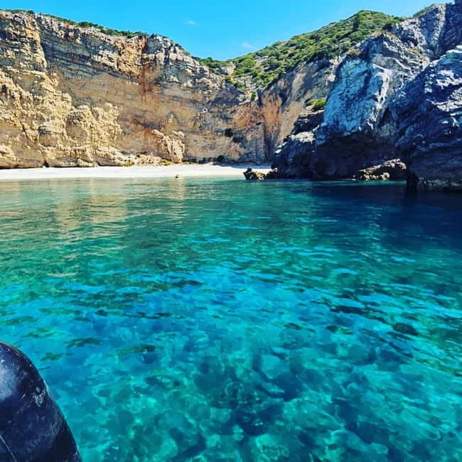 Passeio de Barco em Sesimbra (Publico/Compartilhado) - Ribeiro do Cavalo, Cova da Mijona, and Cramesines: Where Snorkeling Makes Sense