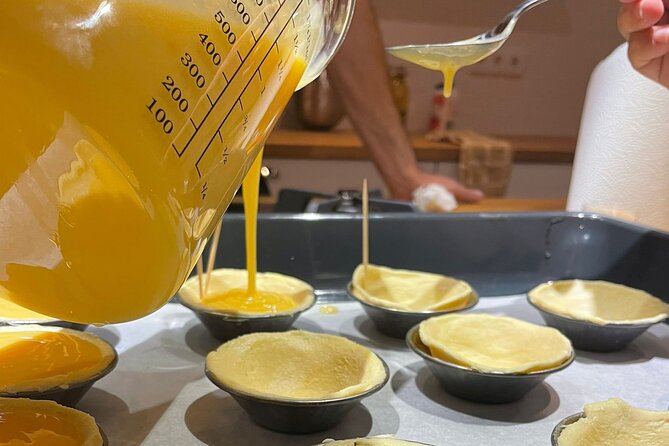 Pastel de Nata Pastry Class: Bake and Enjoy Your Own Treats - What you make: pastel de nata, puff pastry plus custard filling