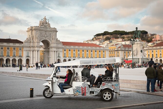 Private Half-Day Eco Tuk Tuk Tour in Lisbon - Baixa, Rossio, and Restauradores: the rebuild story at street level