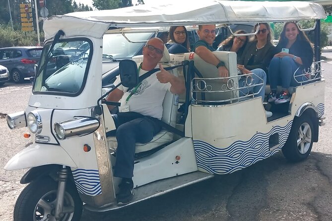 Private Tour Sintra, Palaces and Mountain Tuk Tuk(2 to 6 people) - Pena Palace at the top: the colorful crown moment