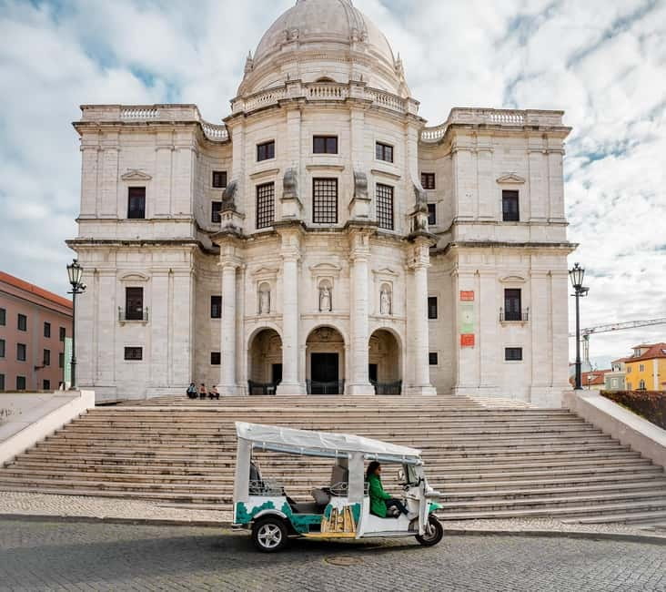 Private Tuk Tuk Tour Lisbon Old Town - Terreiro do Trigo, Santa Engracia, and Campo das Cebolas on the way through