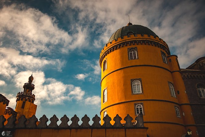 Romantic Sintra Escape – Self-Drive Electric Car Experience - Pena Palace views, and why parking close matters