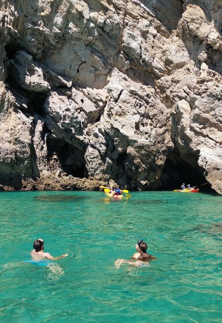 Sesimbra: Secret Bays and Beaches Boat Tour with Snorkeling - Snorkeling at Parque Marinho Professor Luiz Saldanha: Getting the Most Out of It