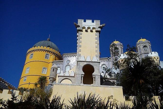 Sintra, Pena Palace, Cabo Roca, Cascais Small Group from Lisbon - Stop 1: Pena Palace and Park, where the day becomes visual