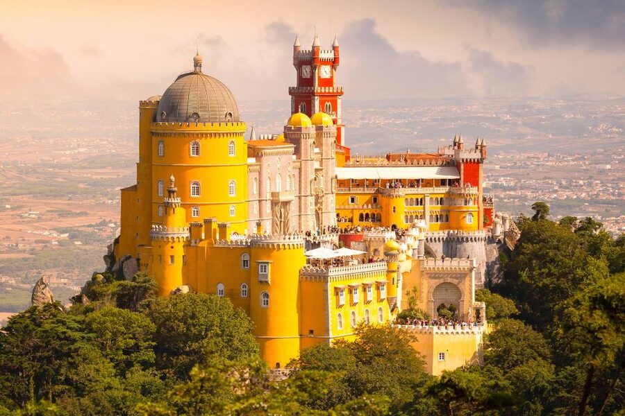 Sintra: Pena Palace, Moorish Castle, Regaleira, & Monserrate - Castle of the Moors: fortress views and a quick history hit