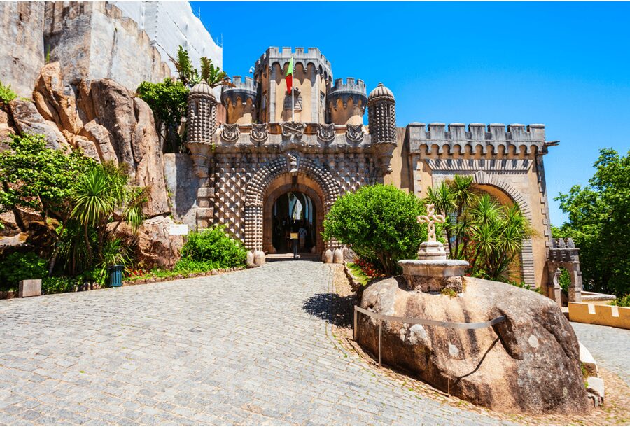 Sintra: Pena Palace, Quinta da Regaleira, Cabo da Roca and Cascais - Cascais coastline stops: Boca do Inferno, a quick marina vibe, and Guincho Beach air