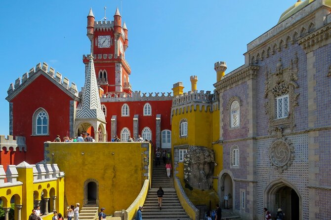 Sintra, Pena Palace, Quinta da Regaleira & Cascais Group Tour - Start In Lisbon: Rossio Meeting Point, 8:00 Departure, and Pace