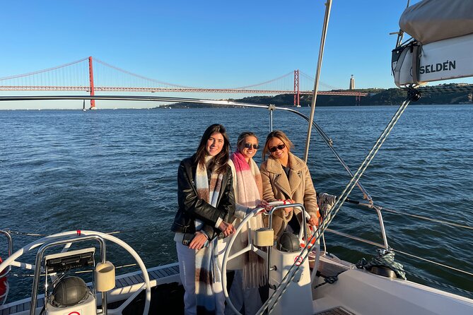 Sunset Boat Tour in Lisbon with Wine - Belém and the Tower angle you cannot fake