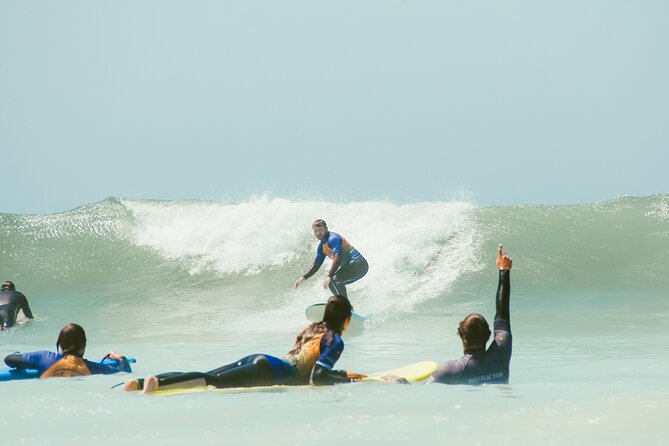 Surf Experience in Cascais - The 2-Hour Format: Warm-Up, Theory, Then Real Surf Practice