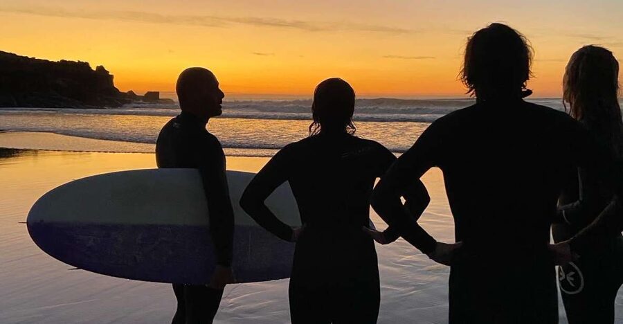 Surfing lessons at Ericeira World Surf Recognized - Photos, video, and the real “upgrade” option for faster progress