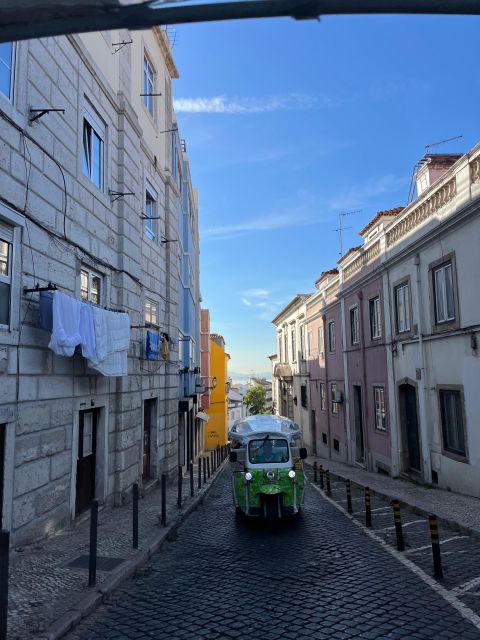 Tuk Tuk Lisbon: 3H00 Lisbon Charms - Lisbon Charms, Powered by a 100% Electric Tuk-Tuk