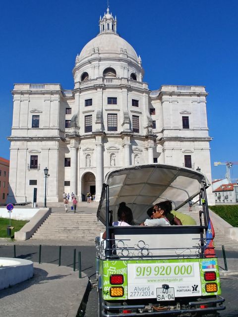 Tuk Tuk Lisbon: 3H00 Lisbon Charms - Downtown Lisbon First: Baixa, Praça do Comércio, and the Arch Factor